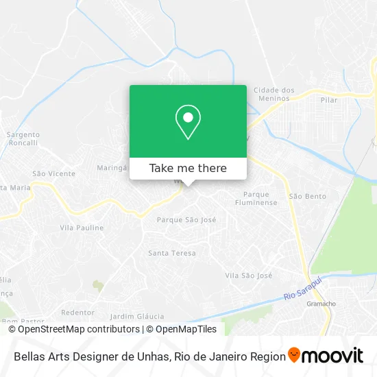 Bellas Arts Designer de Unhas map