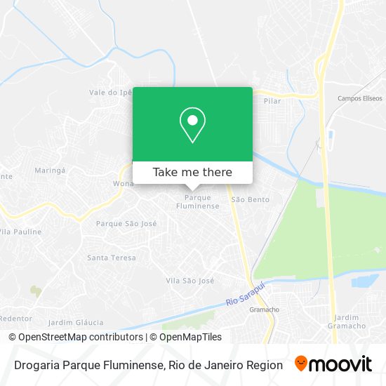 Drogaria Parque Fluminense map
