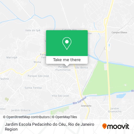 Jardim Escola Pedacinho do Céu. map