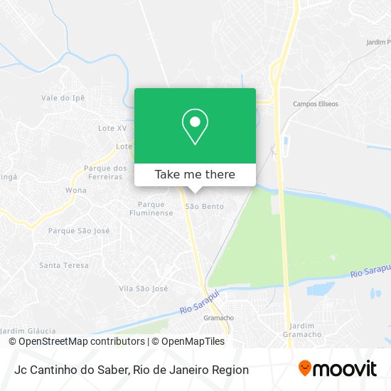 Jc Cantinho do Saber map