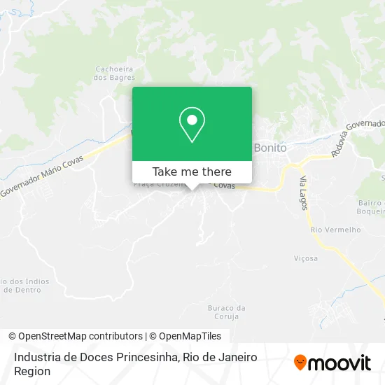 Industria de Doces Princesinha map