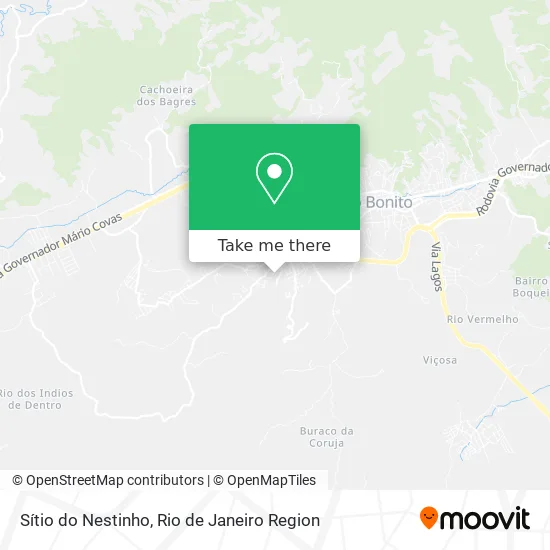 Sítio do Nestinho map