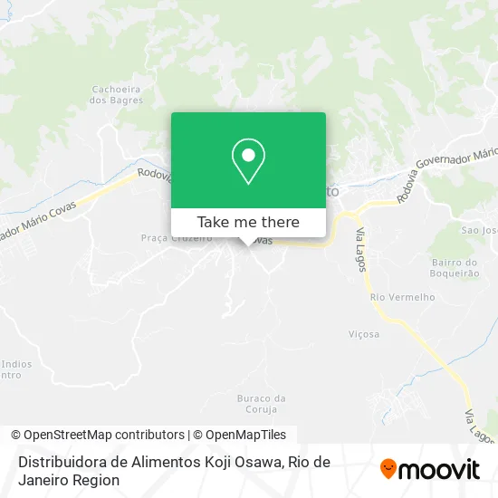 Distribuidora de Alimentos Koji Osawa map