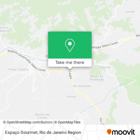 Espaço Gourmet map