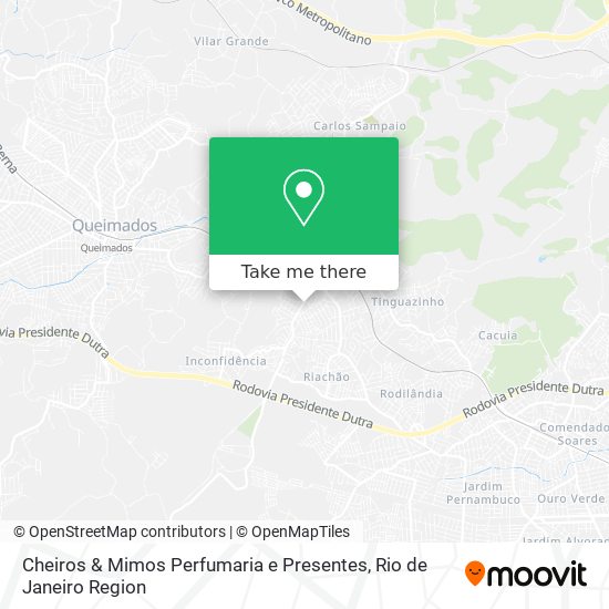 Cheiros & Mimos Perfumaria e Presentes map