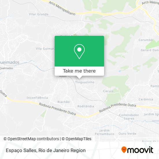 Espaço Salles map
