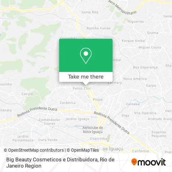 Big Beauty Cosmeticos e Distribuidora map