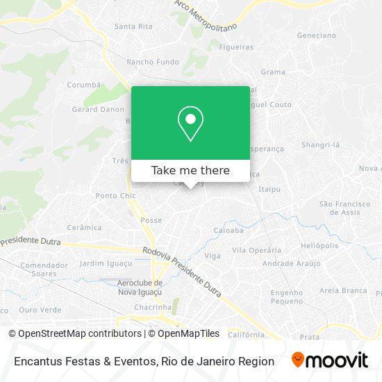 Encantus Festas & Eventos map