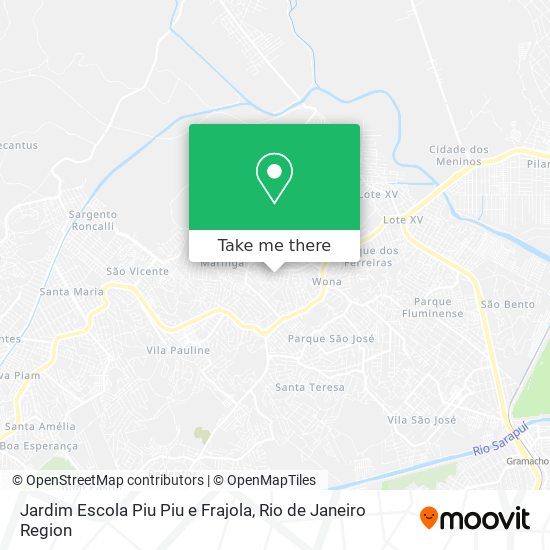 Jardim Escola Piu Piu e Frajola map