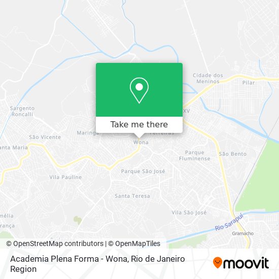 Academia Plena Forma - Wona map