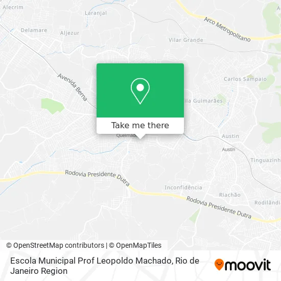 Escola Municipal Prof Leopoldo Machado map
