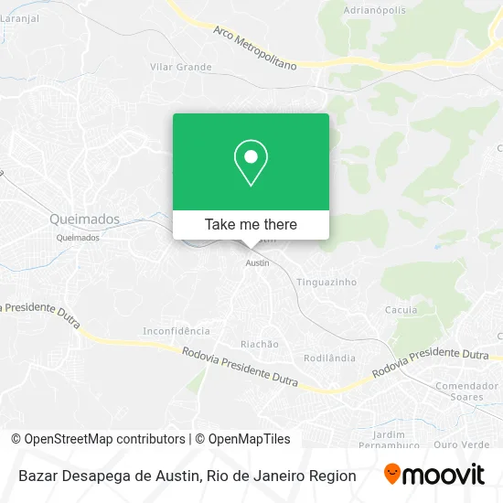 Bazar Desapega de Austin map