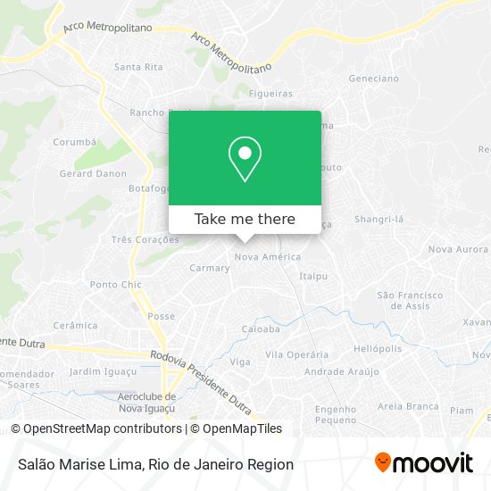 Salão Marise Lima map