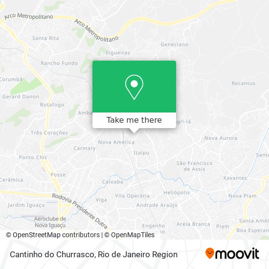 Cantinho do Churrasco map