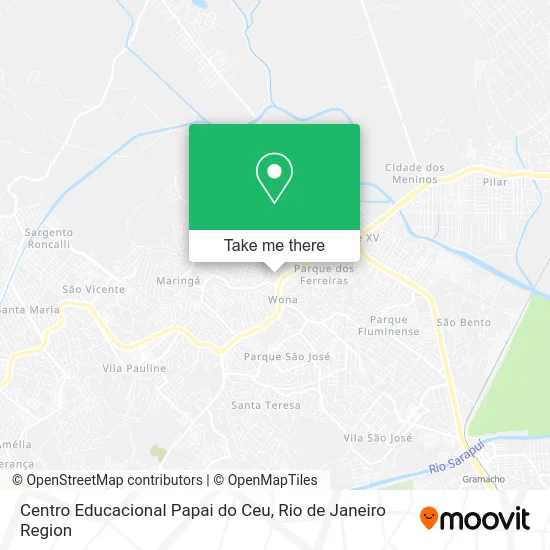 Centro Educacional Papai do Ceu map