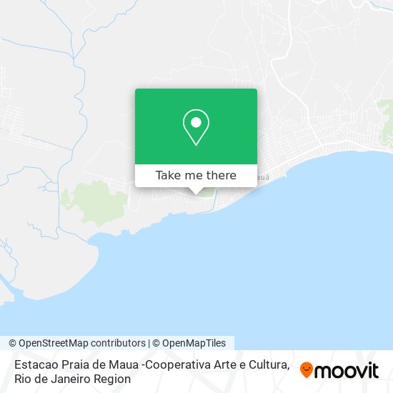 Estacao Praia de Maua -Cooperativa Arte e Cultura map