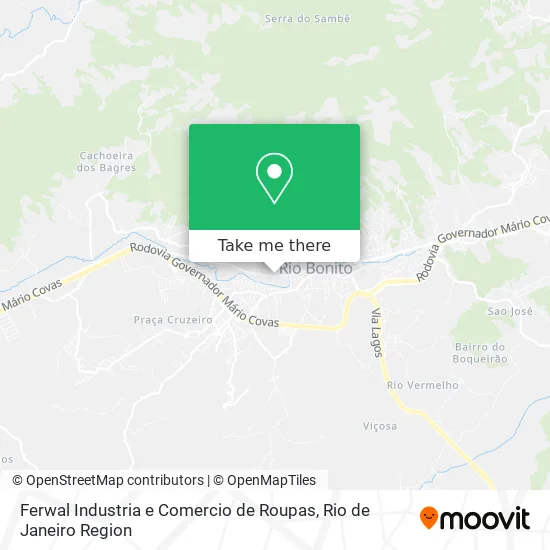 Ferwal Industria e Comercio de Roupas map