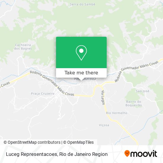 Luceg Representacoes map
