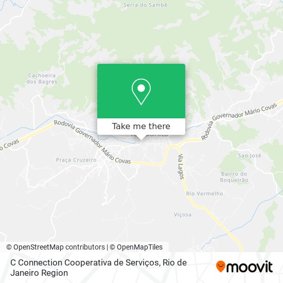 C Connection Cooperativa de Serviços map