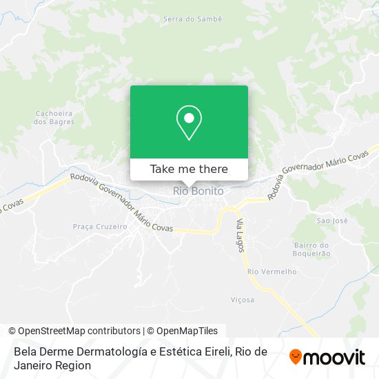 Mapa Bela Derme Dermatología e Estética Eireli