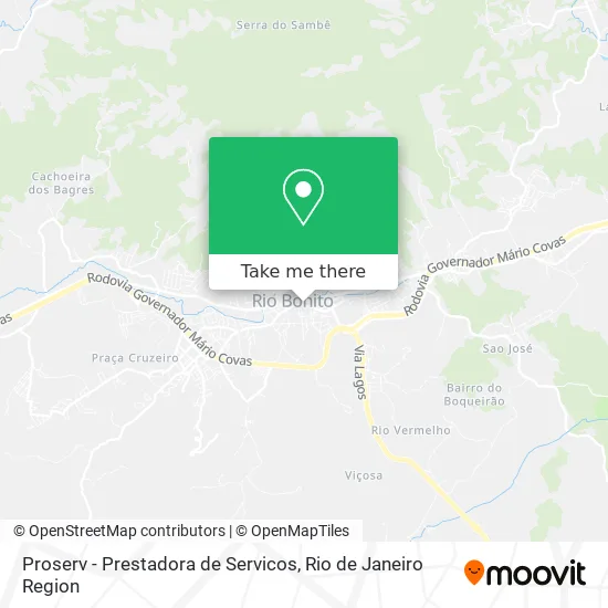 Proserv - Prestadora de Servicos map