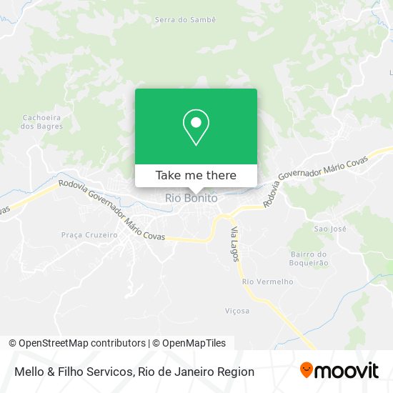 Mello & Filho Servicos map