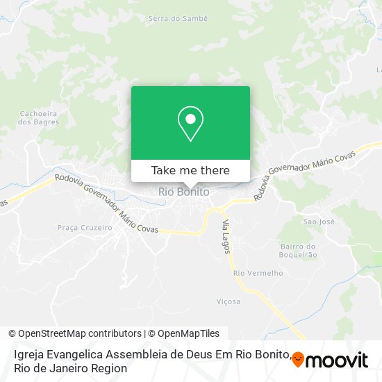 Igreja Evangelica Assembleia de Deus Em Rio Bonito map