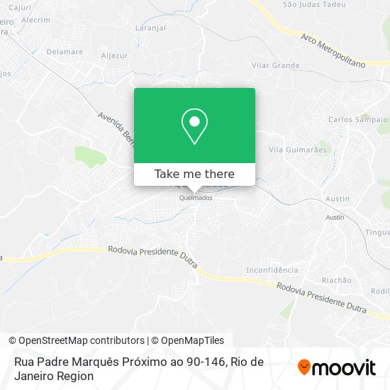Mapa Rua Padre Marquês Próximo ao 90-146