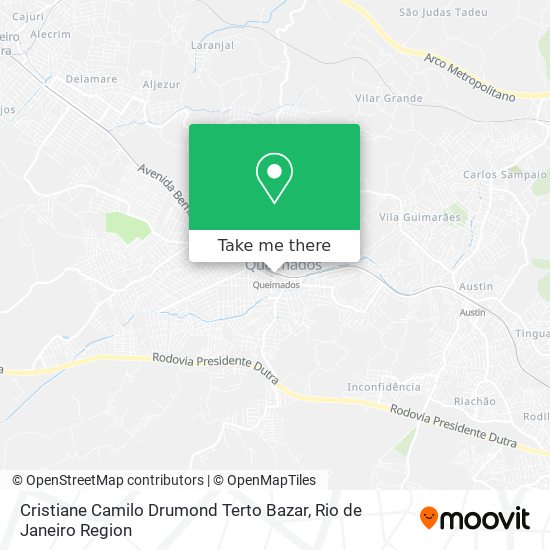 Cristiane Camilo Drumond Terto Bazar map