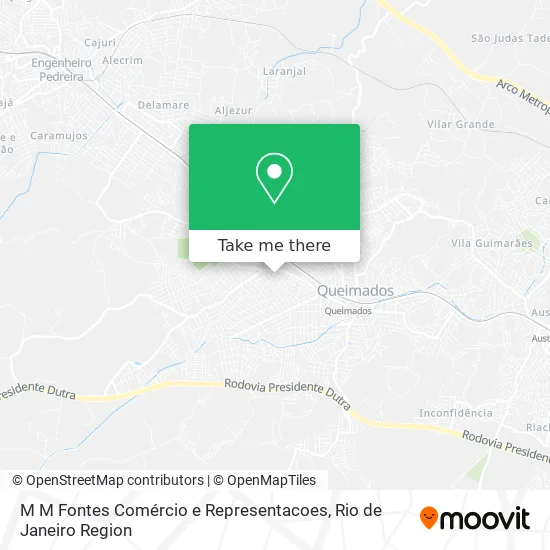 M M Fontes Comércio e Representacoes map