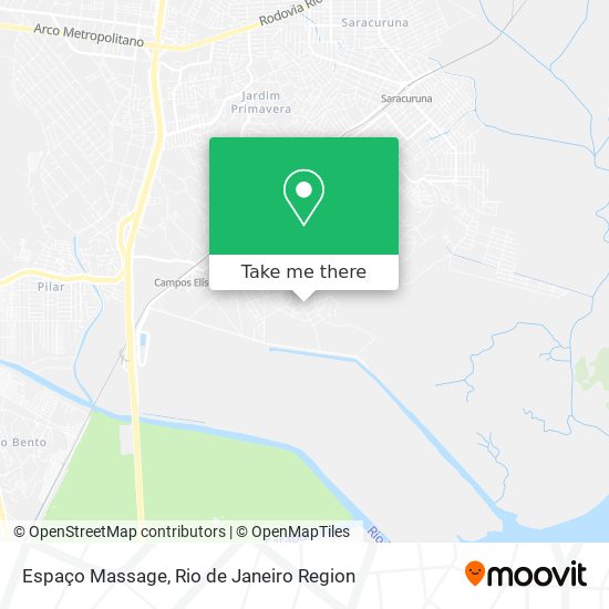 Espaço Massage map