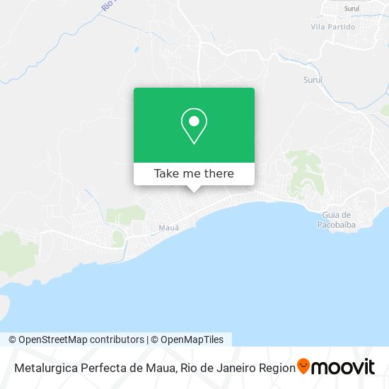 Metalurgica Perfecta de Maua map