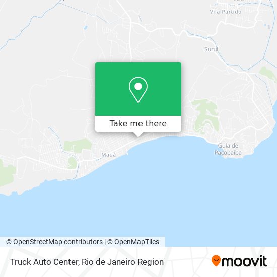 Mapa Truck Auto Center