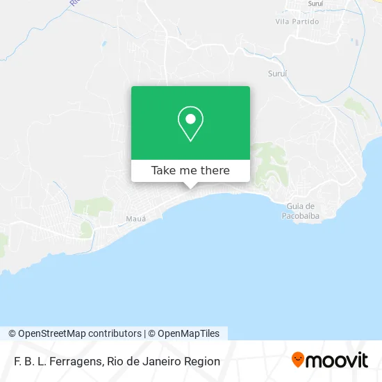 F. B. L. Ferragens map