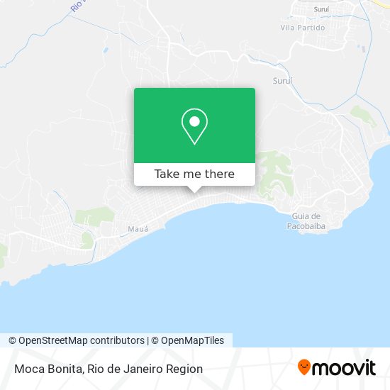 Mapa Moca Bonita