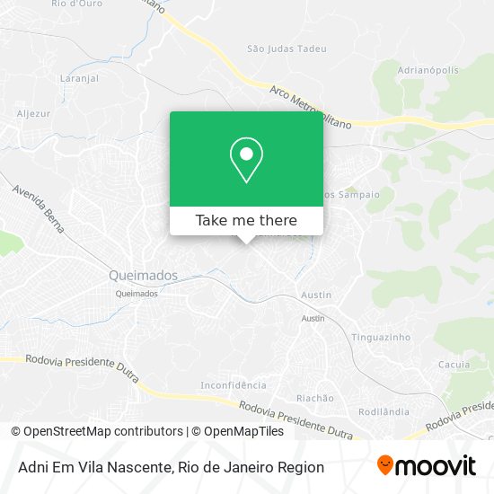Adni Em Vila Nascente map