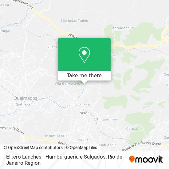 Elkero Lanches - Hamburgueria e Salgados map