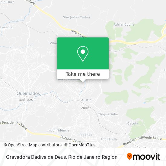 Gravadora Dadiva de Deus map