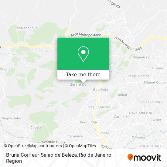 Bruna Coiffeur-Salao de Beleza map