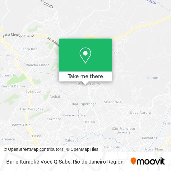 Bar e Karaokê Você Q Sabe map
