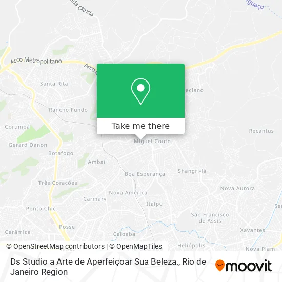 Ds Studio a Arte de Aperfeiçoar Sua Beleza. map