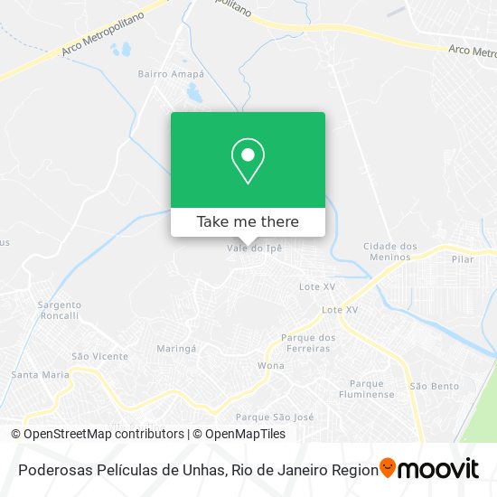 Poderosas Películas de Unhas map