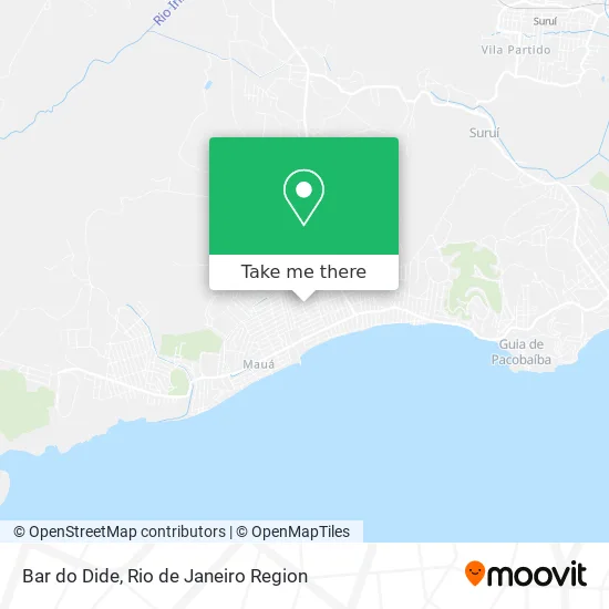 Bar do Dide map