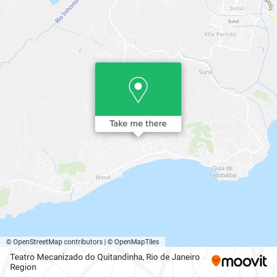 Teatro Mecanizado do Quitandinha map