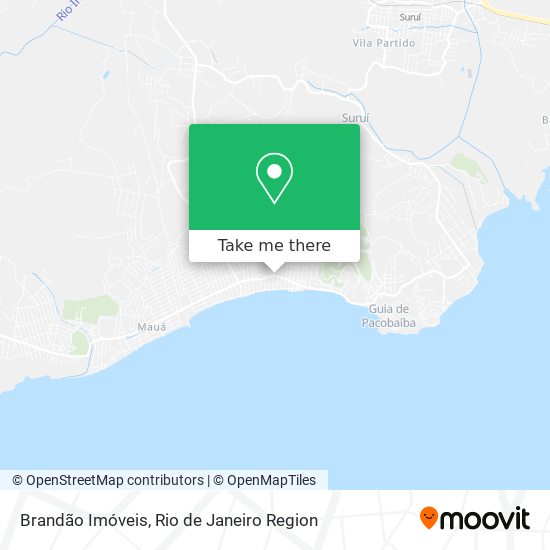 Brandão Imóveis map