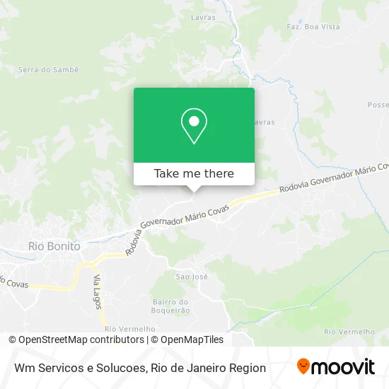 Wm Servicos e Solucoes map