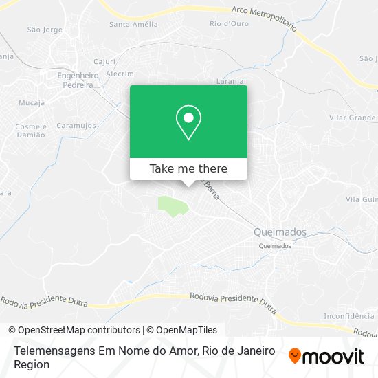 Telemensagens Em Nome do Amor map