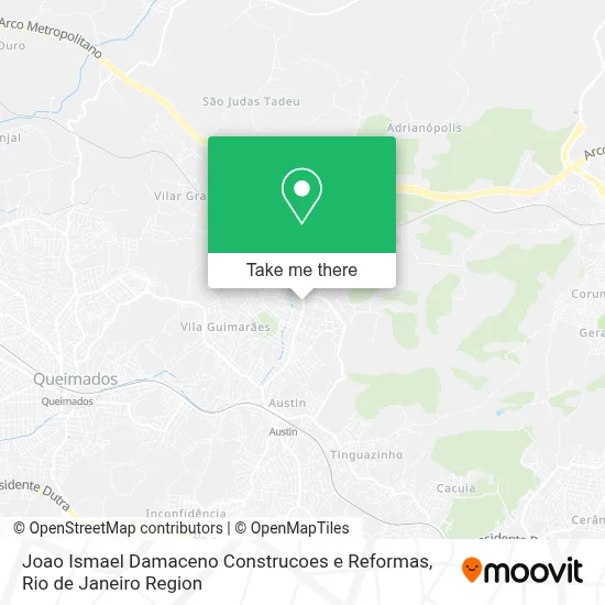 Joao Ismael Damaceno Construcoes e Reformas map
