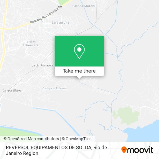 REVERSOL EQUIPAMENTOS DE SOLDA map
