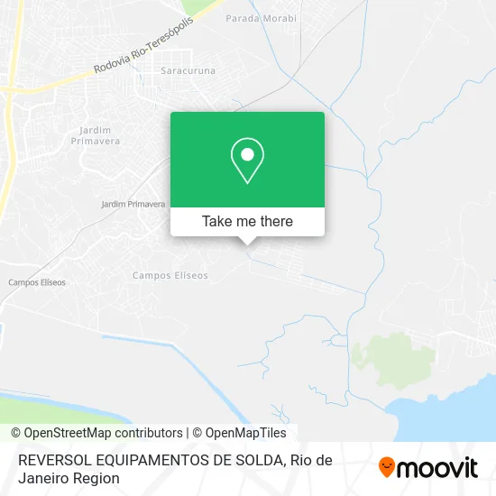 REVERSOL EQUIPAMENTOS DE SOLDA map